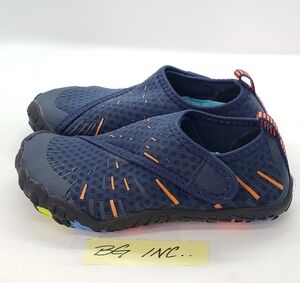 Boys Water Shoes Lightweight Comfort Sole Easy Walking Athletic Slip on size 11